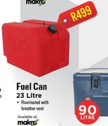 Fuel Can 23 Litre Fluorinated With  Breather Vent