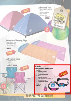 Camp Master : 2017 Festive Catalogue (17 Nov - 31 Dec 2017), page 41