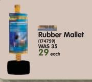 Rubber Mallet each