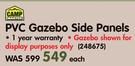 Camp Master PVC Gazebo Side Panels Each