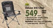 Camp Master Deluxe 610 Chair Each