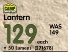 Camp Master 50 Lumens Lantern