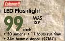 Coleman D LED Flashlight Each