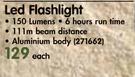 Coleman D LED Flashlight Each