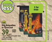 Camp Master 5kg Briquettes Or Charcoal Each