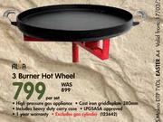 Alva 3 Burner Hot Wheel-Per Set