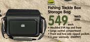 Camp Master Fishing Tackle Box Storage Bag-Each
