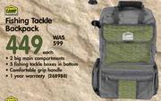 Camp Master Fishing Tackle Backpack-Each
