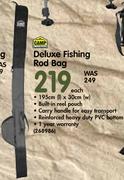 Camp Master Deluxe Fishing Rod Bag-Each