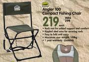 Camp Master Angler 100 Compact Fishing Chair-Each