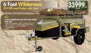 Camp Master 6 Foot Wilderness 310 Off-Road Trailer With Tent