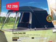 Camp Master Family Cabin 490