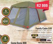 Camp Master Family Cabin 510