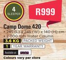 Camp Master Camp Dome 420
