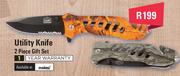 Utility Knife 2 Piece Gift Set