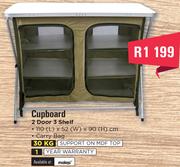 Camp Master 2 Door 3 Shelf Cupboard