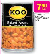 Koo Baked Beans In Tomato Sauce-410g