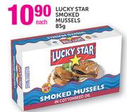 Lucky Star Smoked Mussels-85g