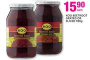 Koo Beetroot Grated Or Sliced-780g Each