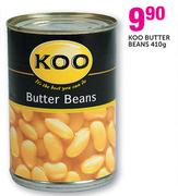 Koo Butter Beans-410g