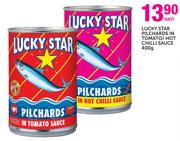 Lucky Star Pilchards In Tomato/Hot Chilli Sauce-400g