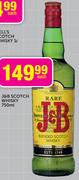 J & B Scotch Whisky-750ml