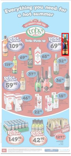 Tops at Spar WC (15 Nov - 19 Nov) - Cape Times, page 1