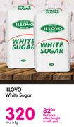 Illovo White Sugar-10 x 2kg