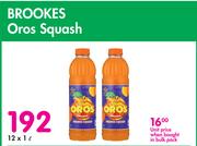 Brooks Oros Squash-12 x 1Ltr