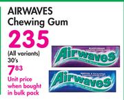 Airwaves Chewing Gum (All Variants)-30's Pack