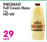 Inkomazi Full Cream Maas-2kg