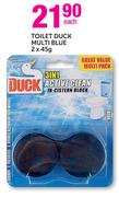 Toilet Duck Multi Blue-2x45g
