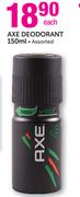 Axe Deodorant Assorted-150ml