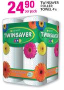 Twinsaver Roller Towel-4's Per Pack