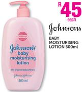 Johnsons Baby Moisturising Lotion-500ml