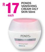 Ponds Vanishing Cream Oily Skin-50ml