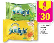 Sunlight Bath Soap Assorted-4x200g