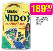Nestle Nido 3+ Growing Up Milk-1.8Kg