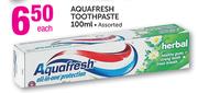 Aquafresh Toothpaste Assorted-100ml