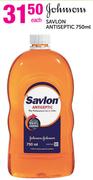 Johnsons Salvon Antiseptic-750ml