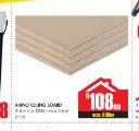 Rhino Ceiling Board-6.4mm x 1200mm x 3.6m Each