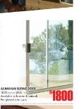 Aluminium Sliding Door-1800 x 2100mm
