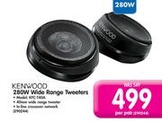 Kenwood 280W Wide Range Tweeters KFC-T40A-Per Pair