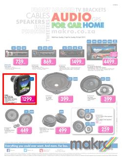 Makro : Car Audio (05 Apr - 26 Apr 2015), page 1