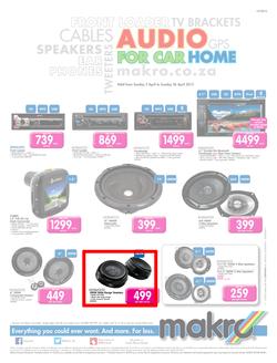 Makro : Car Audio (05 Apr - 26 Apr 2015), page 1