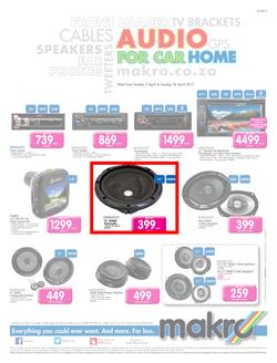 Makro : Car Audio (05 Apr - 26 Apr 2015), page 1