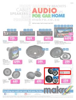 Makro : Car Audio (05 Apr - 26 Apr 2015), page 1