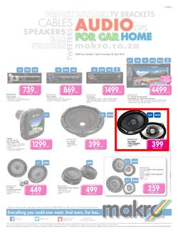 Makro : Car Audio (05 Apr - 26 Apr 2015), page 1