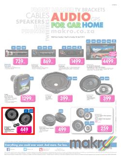 Makro : Car Audio (05 Apr - 26 Apr 2015), page 1