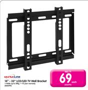 Ultra Link 14"-32" LCD/LED TV Wall Bracket-Each
